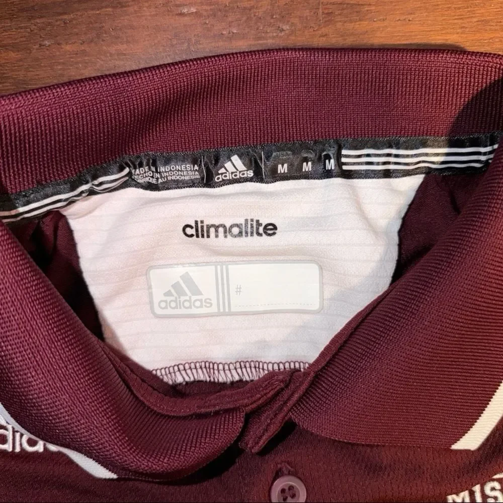 Adidas Mississippi State Polo Shirt